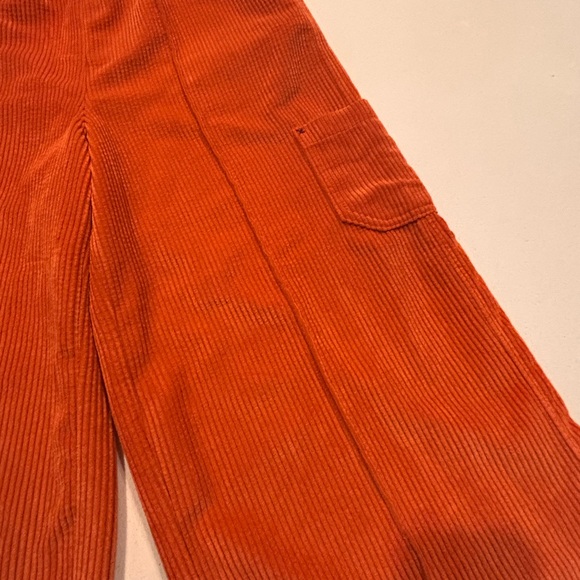Bright Orange Corduroy Pants - Picture 3 of 11